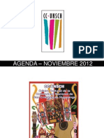 Agenda - Noviembre 2012