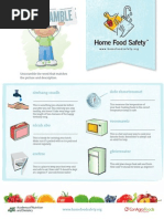 Food Safety Word Scramble