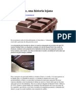 Historia Del Chocolate