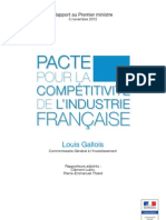 Rapport LG - Pacte Compétitivité - 05112012