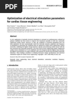 Download Optimization of electrical stimulation parameters for cardiac tissue engineering  by Nina Tandon SN112185188 doc pdf