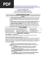 Sample SQA QA Software Quality Assurance Resume