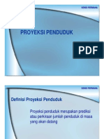 Proyeksi Penduduk