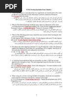 SCHS Nursing Specialist Exam Model 6