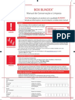 Manual CL Blindex