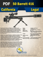 ArmaLite AR-50A1 .416 Barrett Rifle Flyer