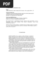 Conto Machado de Assis - o Causo Secreto