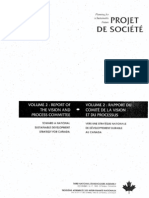 Planning for a sustainable future-Projet de société- volume 2