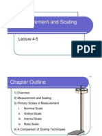 Measure & Scales