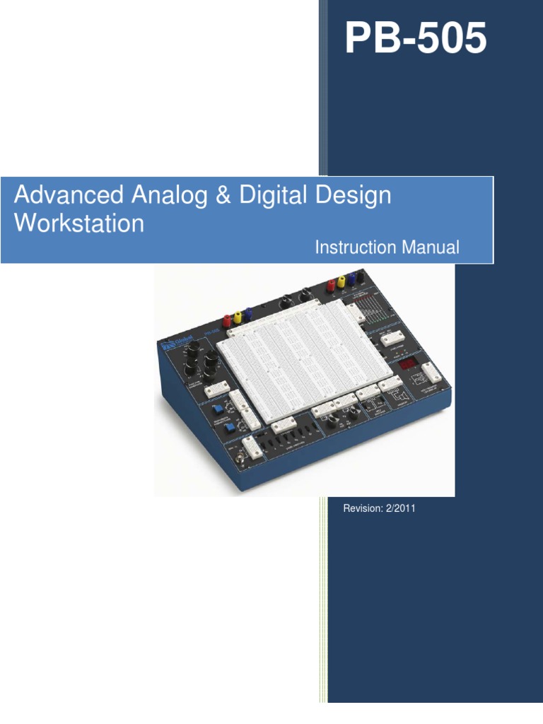 Advanced Analog & Digital Design Workstation: Instruction Manual | PDF ...