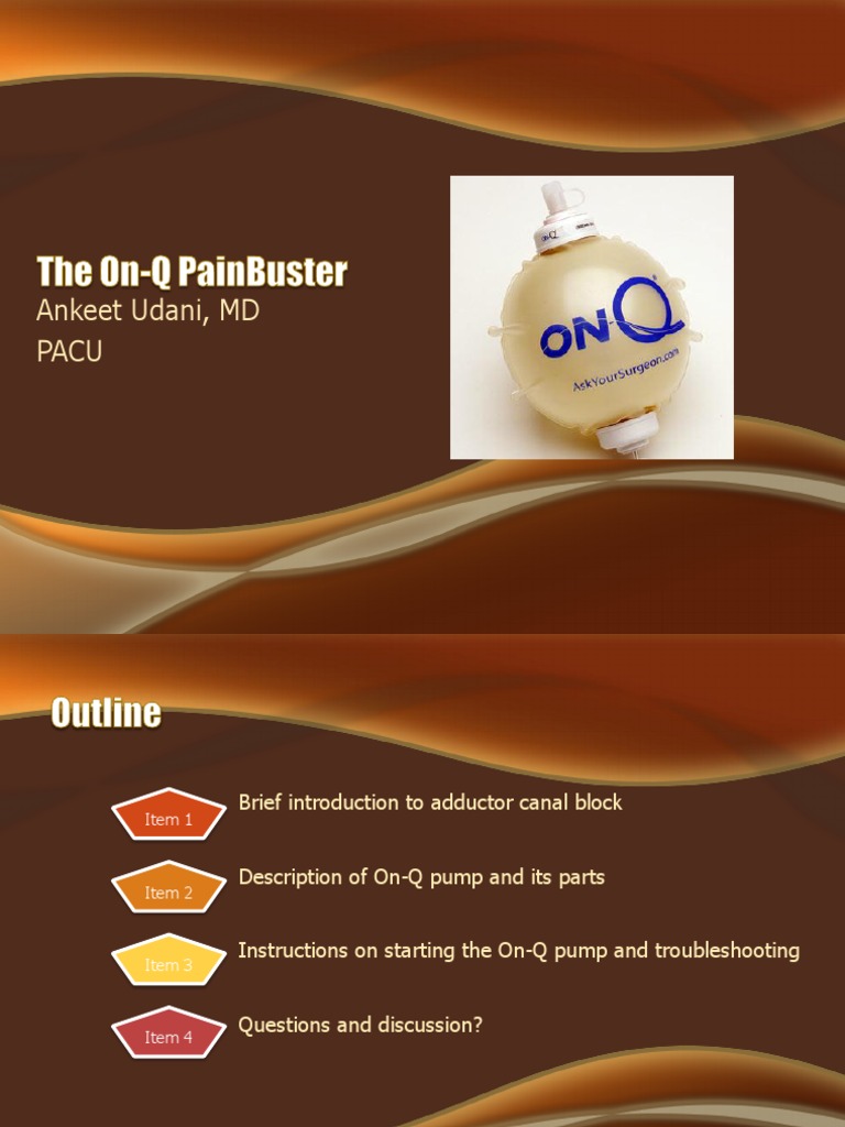 PACU OnQ Pump PDF