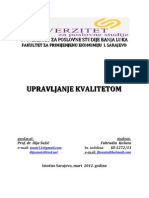 Upravljane Kvalitetom