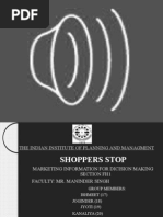 Download Shoppers Stop Presentation by pisceanlovesmannat SN11222049 doc pdf