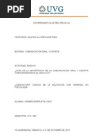 Download La importancia de la comunicacin oral y escrita by Meme Vargas SN112224421 doc pdf