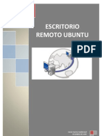 Como hacer Escritorio Remoto en Ubuntu