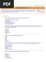 PozitifIK Muhasebe Bilgi Testi