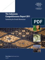 WEF GCR Indonesia Report 2011