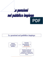 Le Pensioni Nel Pubblico Impiego