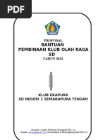 Contoh Proposal Bola Voli Terbaru