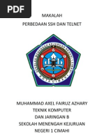 Download Makalah Perbedaan SSH Dan Telnet by Muhammad Axel Fairuz SN112256168 doc pdf