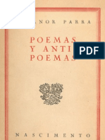 Nicanor Parra Poemas y Antipoemas