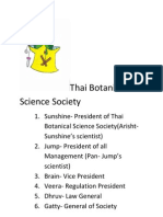 Thai Botanical Science Society