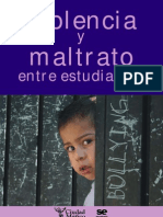 Violencia y Maltrato Entre Estudiantes - Bullyng