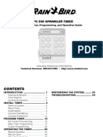 Rainbird PC506 Manual