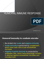 Humoral Immune Response: Microbiology Lab