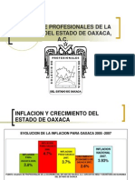 Economia Del Estado de Oaxaca. Situacion 2007