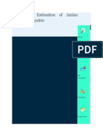 Quantitative Estimation of Amino Acids by Ninhydrin: Theory