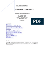 Polymer Science: Thermal Transitions in Polymers