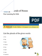 Fun Learning for Kids - Plurals of Nouns