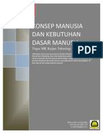 Konsep Manusia Dan Kebutuhan Dasar Manusia PDF
