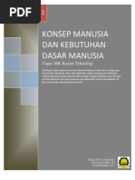 Konsep Manusia Dan Kebutuhan Dasar Manusia PDF