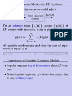 Definition of Impulse Response Model G (N) :: Arbitrary