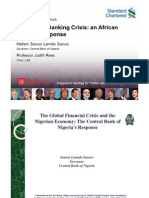 The Global Banking Crisis: An African Banker's Response: Sir Patrick Gillam Lecture