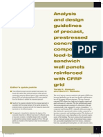 Analysis Design Guidelines Precast CFRP Grid