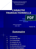 L'analyse Transactionnelle