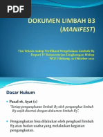 Format Neraca Penyimpanan Limbah b3