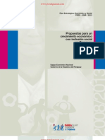 Plan Estratégico Económico y Social - Pees 2008 2013 - Propuesta para El Crecimiento Económico Con Inclusión Social en Paraguay - Portalguarani