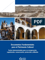 Documentos Fundamentales para El Patrimonio Cultural