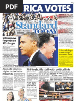Manila Standard Today - Wednesday (November 7, 2012) Issue