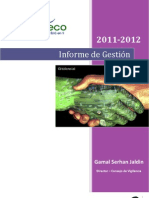 Informe de Gestión 2011-2012 (GSJ)