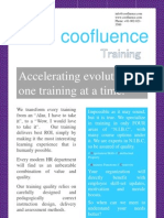 Coofluence - In-Person Training Brochure
