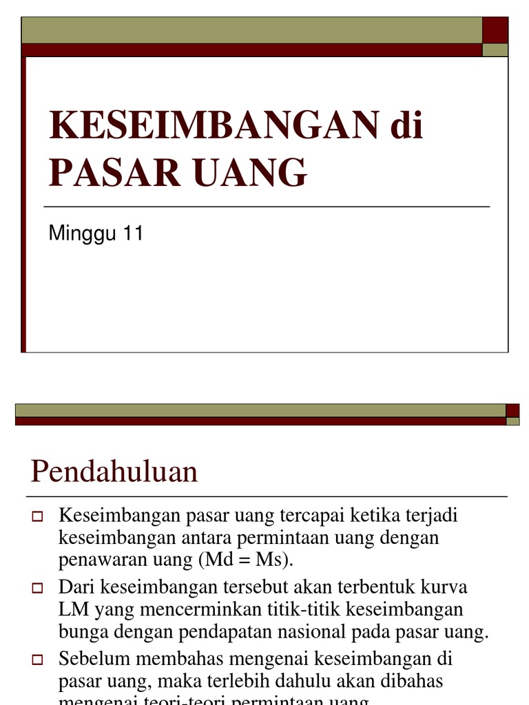 Berikut Merupakan Contoh Motif Spekulasi Dalam Memegang Uang - Info