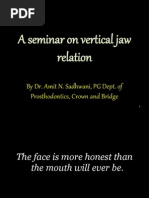 Download 6 a Seminar on Vertical Jaw Relation by Amit Sadhwani SN112315437 doc pdf