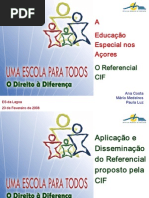 O Referencial CIF Nos Açores