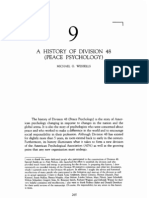 A History of Division 48 (Peace: Psychology)