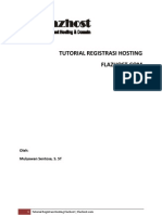 Tutorial Registrasi Hosting Flazhost Dengan Dot TK